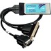 Brainboxes XC-475 2-port ExpressCard Serial/Parallel Combo Adapter