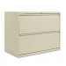 Alera LF3629PY Two-Drawer Lateral File Cabinet, 36w x 19-1/4d x 29h, Putty ALELF3629PY