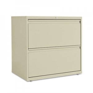 Alera LF3029PY Two-Drawer Lateral File Cabinet, 30w x 19-1/4d x 29h, Putty ALELF3029PY