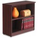 Alera ALEVA633032MY Valencia Series Bookcase, Two-Shelf, 31 3/4w x 14d x 29 1/2h, Mahogany