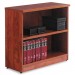 Alera ALEVA633032MC Valencia Series Bookcase, Two-Shelf, 31 3/4w x 14d x 29 1/2h, Med Cherry
