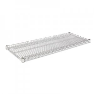 Alera ALESW584818SR Industrial Wire Shelving Extra Wire Shelves, 48w x 18d, Silver, 2 Shelves/Carton