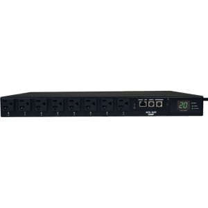 Tripp Lite PDUMH20ATNET PDU Switched ATS 120V 20A 16 Outlet