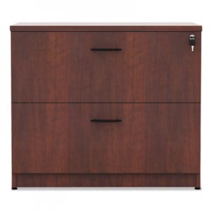 Alera ALEVA513622MC Valencia Series Two Drawer Lateral File, 34w x 22 3/4d x 29 1/2h, Cherry