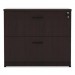 Alera ALEVA513622MY Valencia Series Two Drawer Lateral File, 34w x 22 3/4d x 29 1/2h, Mahogany