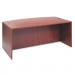 Alera ALEVA227236MC Valencia Bow Desk Shell, 71w x 35 1/2d to 41 3/8d x 29 5/8h, Medium