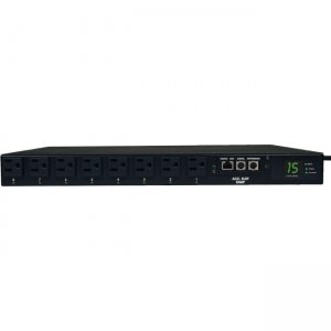 Tripp Lite PDUMH15ATNET PDU Switched ATS 120V 15A 8 Outlet
