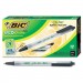BIC CSEM11BK Ecolutions Clic Stic Ballpoint Retractable Pen, Black Ink, 1mm, Medium, Dozen BICCSEM11BK