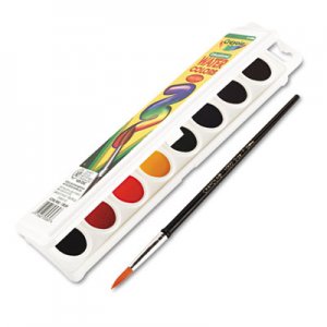 Crayola CYO530080 Watercolors, 8 Assorted Colors 53-0080