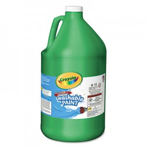 Crayola CYO542128044 Washable Paint, Green, 1 gal 54-2128-044