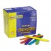 Chenille Kraft CKC377602 Colored Wood Craft Sticks, Jumbo, 6 x 3/4, Wood, Assorted, 500/Box 3776-02