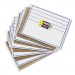 Chenille Kraft CKC988210 Student Dry-Erase Boards, 12 x 9, Blue/White, 10/Set 9882-10