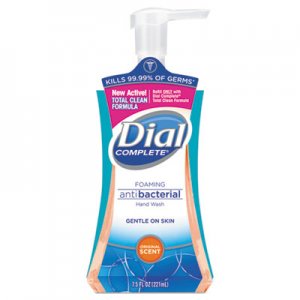 Dial DIA02936EA Antibacterial Foaming Hand Wash, Original Scent, 7.5 oz Pump Bottle