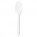 Dart S6BW Style Setter Mediumweight Plastic Teaspoons, White, 1000/Carton DCCS6BW