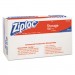 Ziploc 94603 Double Zipper Bags, Plastic, 2gal, Clear w/Write-On Panel, 100/Carton DVO94603