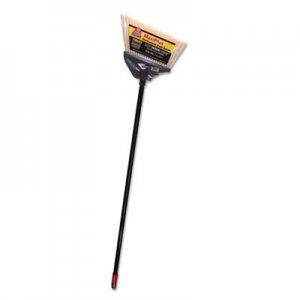 O-Cedar Commercial DVO91351EA MaxiPlus Professional Angle Broom, Polystyrene Bristles, 51" Handle, Black