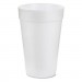 Dart DCC16J16 Foam Drink Cups, 16oz, White, 25/Bag, 40 Bags/Carton