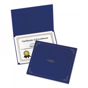 Oxford OXF29900235BGD Certificate Holder, 11 1/4 x 8 3/4, Dark Blue, 5/Pack 29900-235BGD