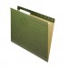 Pendaflex PFX415213 Reinforced Hanging File Folders, Letter Size, 1/3-Cut Tab, Standard Green, 25/Box