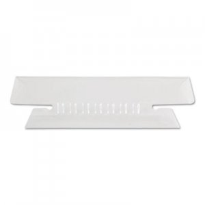 Pendaflex PFX4312 Hanging File Folder Tabs, 1/3 Tab, 3 1/2", Clear Tab/White Insert, 25/Pack