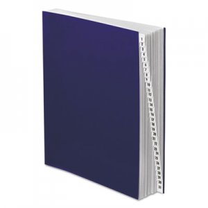 Pendaflex PFXDDF4OX Expanding Desk File, 31 Dividers, Dates, Letter-Size, Dark Blue Cover