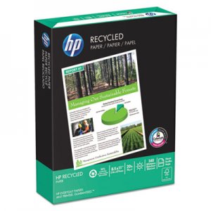 HP HEW112100 Office Recycled Paper, 92 Brightness, 20lb, 8-1/2 x 11, White, 5000 Shts/Ctn 11210-0