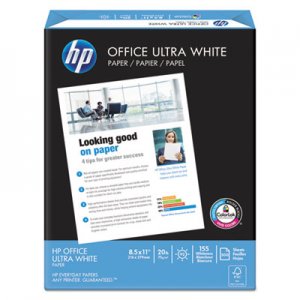 HP HEW112101 Office Ultra-White Paper, 92 Bright, 20lb, 8-1/2 x 11, 500/Ream, 10/Carton 11210-1