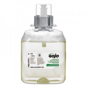 GOJO GOJ516503EA FMX Green Seal Foam Handwash Dispenser Refill, Unscented, 1250mL