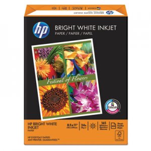 HP HEW203000 Bright White Inkjet Paper, 97 Brightness, 24lb, 8-1/2 x 11, 500 Sheets/Ream 20300-0