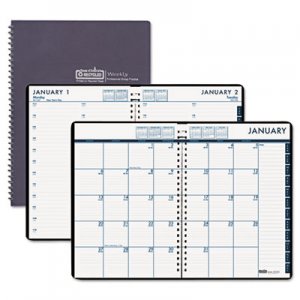 House of Doolittle HOD289632 24/7 Daily Appointment Book/Monthly Planner, 7 x 10, Black, 2016 2896-32