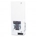 HOSPECO HOS125 Dual Sanitary Napkin/Tampon Dispenser, Coin, Metal, 10 x 6 1/2 x 26 1/4, White
