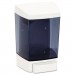 Impact 9346 Plastic Soap Dispenser, 46-oz, 5-1/2w x 4-1/4d x 8-1/2h, White IMP9346