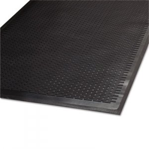 Guardian 14030500 Clean Step Outdoor Rubber Scraper Mat, Polypropylene, 36 x 60, Black MLL14030500