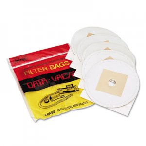 DataVac MEVDV5PBRP Disposable Bags for Pro Cleaning Systems, 5/Pack