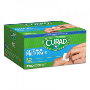 Curad MIICUR45581RBI Alcohol Swabs, 1 x 1, 200/Box