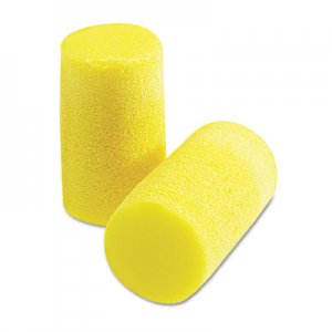 3M MMM3101101 E A R Classic Plus Earplugs, PVC Foam, Yellow, 200 Pairs