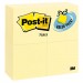 Post-it Notes MMM65424VADB Original Pads in Canary Yellow, 3 x 3, 90/Pad, 24 Pads/Pack 654-24VAD-B