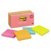 Post-it Notes MMM65414AN Original Pads in Cape Town Colors, 3 x 3, 100/Pad, 14 Pads/Pack 654-14AN