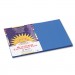 SunWorks PAC7507 Construction Paper, 58 lbs., 12 x 18, Bright Blue, 50 Sheets/Pack