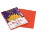 SunWorks 6603 Construction Paper, 58 lbs., 9 x 12, Orange, 50 Sheets/Pack PAC6603