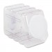 Pacon 27660 Interlocking Storage Container with Lid, Clear Plastic PAC27660