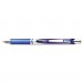 Pentel PENBL77C EnerGel RTX Retractable Liquid Gel Pen, .7mm, Black/Gray Barrel, Blue Ink BL77-C