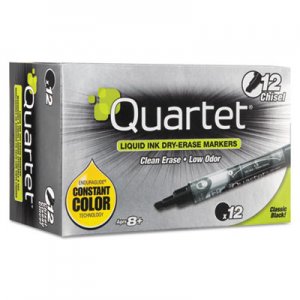 Quartet QRT50012M EnduraGlide Dry Erase Marker, Black, Dozen 5001-2M