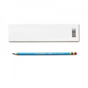 Prismacolor 20028 Col-Erase Pencil w/Eraser, Non-Photo Blue Lead/Barrel, Dozen SAN20028