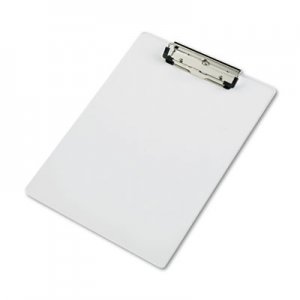 Saunders SAU21565 Acrylic Clipboard, 1/2" Capacity, Holds 8-1/2w x 12h, Clear