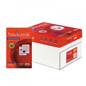 Navigator NMP1420 Premium Multipurpose Paper, 97 Brightness, 20lb, 8-1/2x14, White, 5000/Carton SNANMP1420