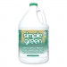 Simple Green SMP13005CT Industrial Cleaner and Degreaser, Concentrated, 1 gal Bottle, 6/Carton