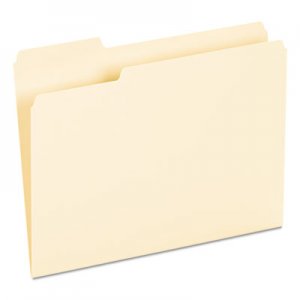 Universal UNV12213 Interior File Folders, 1/3-Cut Tabs, Letter Size, Manila, 100/Box