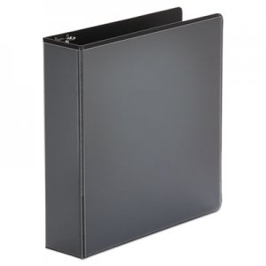 Universal UNV20981 Economy Round Ring View Binder, 3 Rings, 2" Capacity, 11 x 8.5, Black