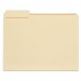 Universal UNV12121 Top Tab Manila File Folders, 1/3-Cut Tabs, Left Position, Left Position, Left Position, Letter Size, 11